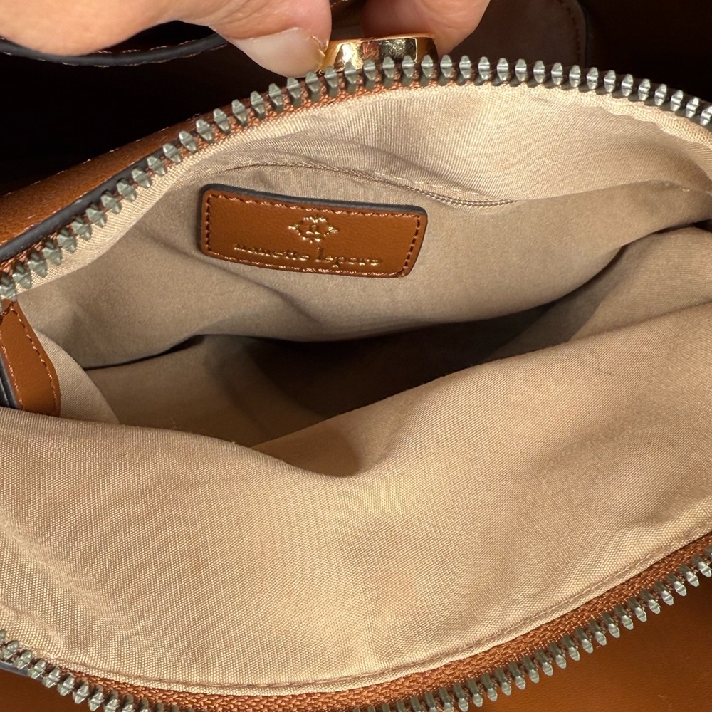 Nanette Lepore Colleen Smooth Triple Section Bucket Bag - Picture 10 of 16